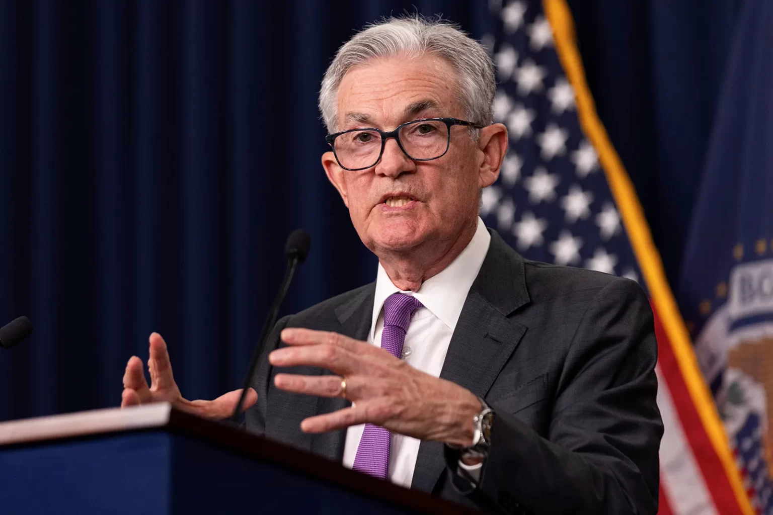 El presidente de la Reserva Federal, Jerome Powell