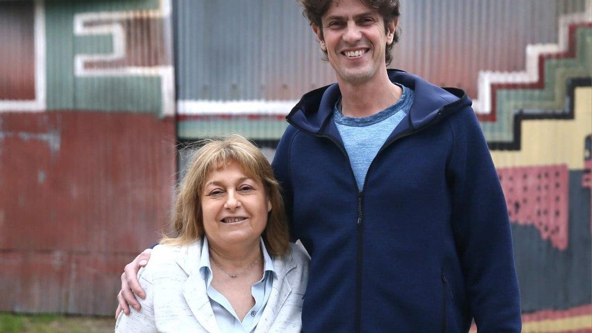 Graciela Ocaña y Martín Lousteau