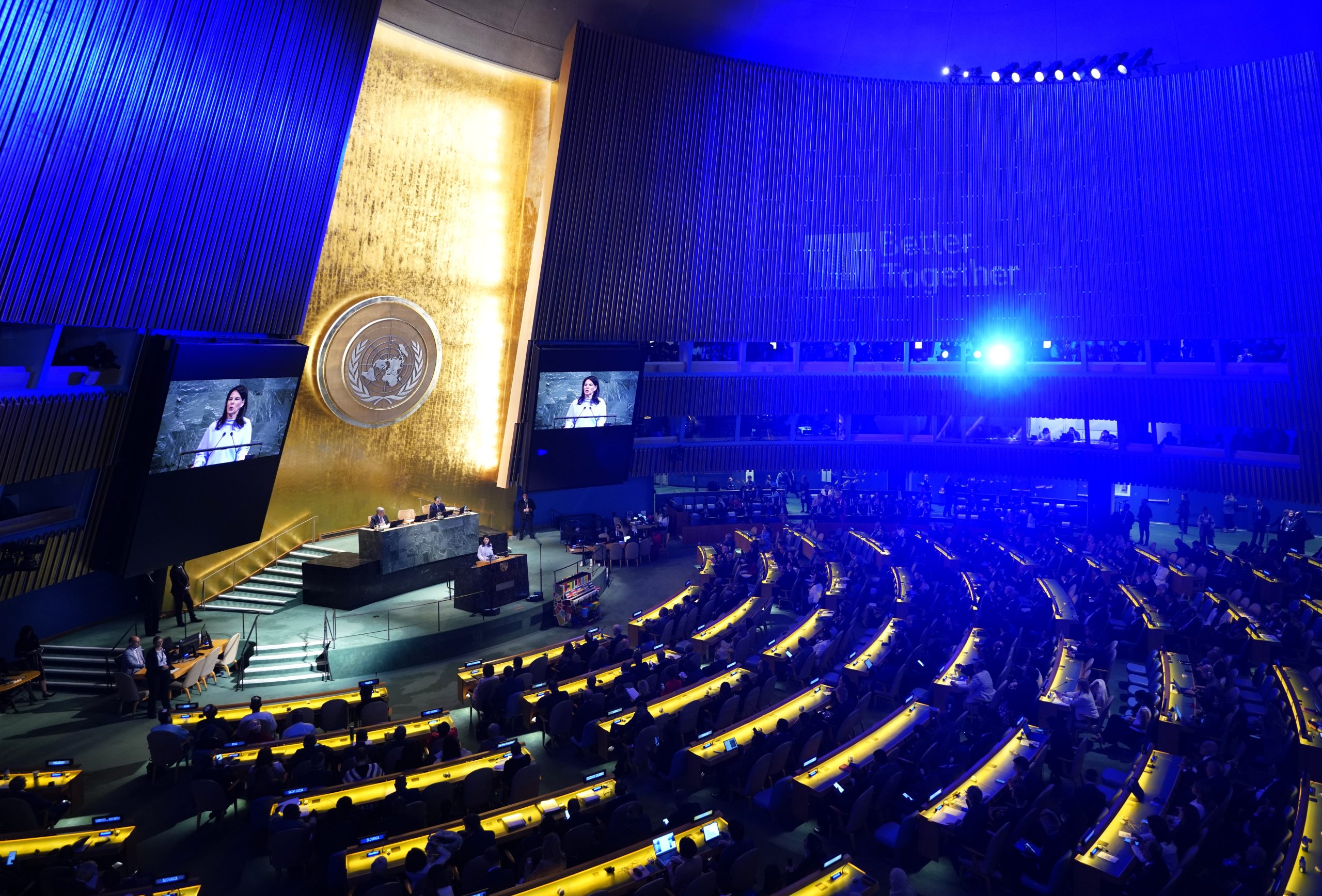 La ONU reunió a decenas de líderes internacionales con el objetivo de obtener respaldo para una solución basada en dos Estados.