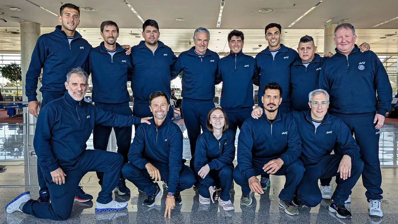 La Argentina va por un lugar en las Finales de la Copa Davis 2025. Fotografía: Agencia Noticias Argentinas