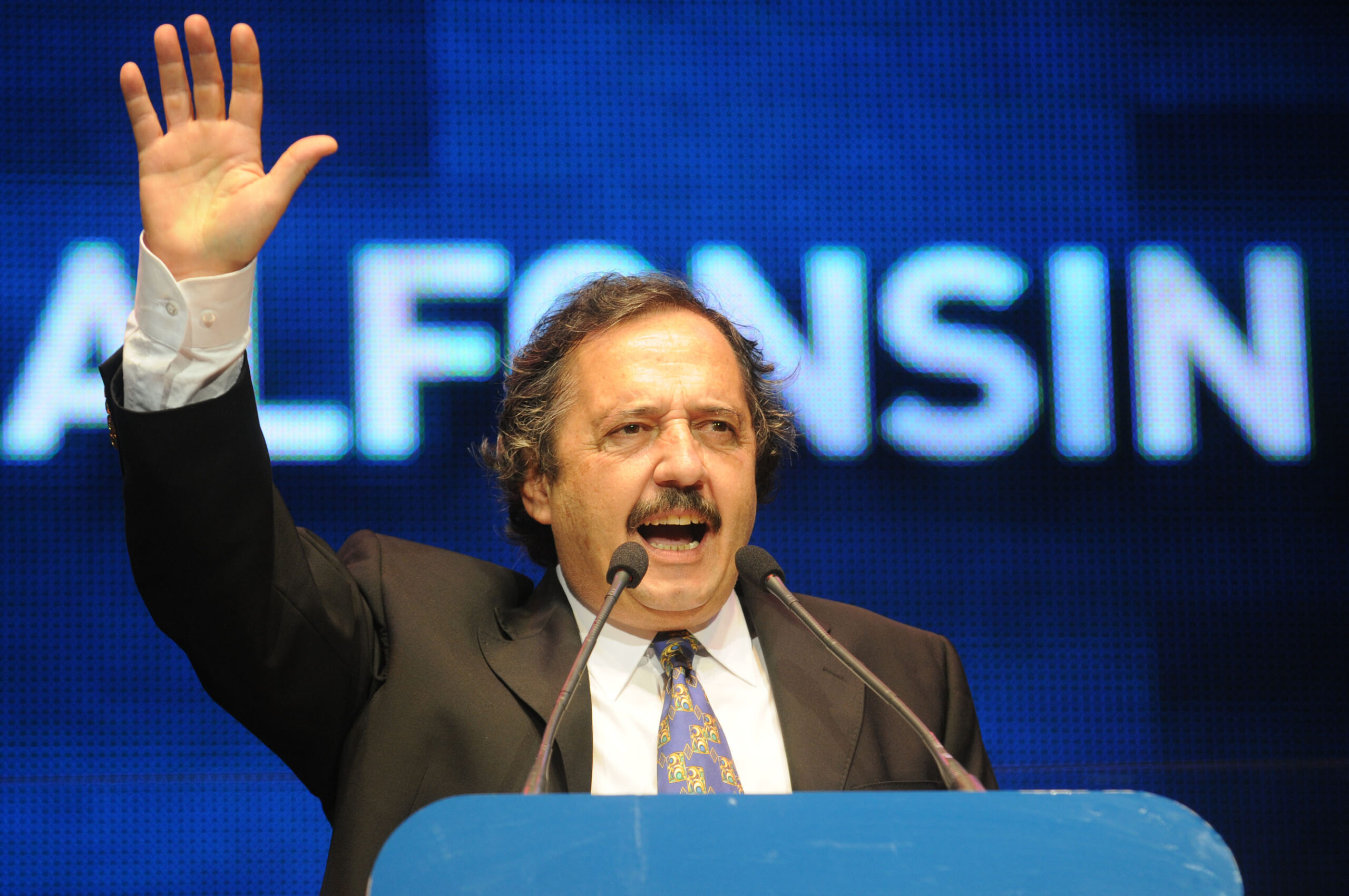 Ricardo Alfonsín, campaña 2011. Foto NA
