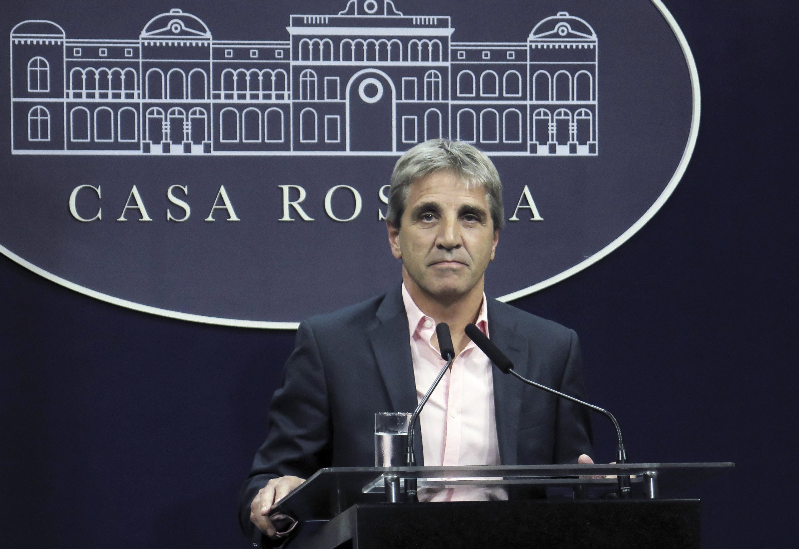 Ministro de economía, Luis Caputo