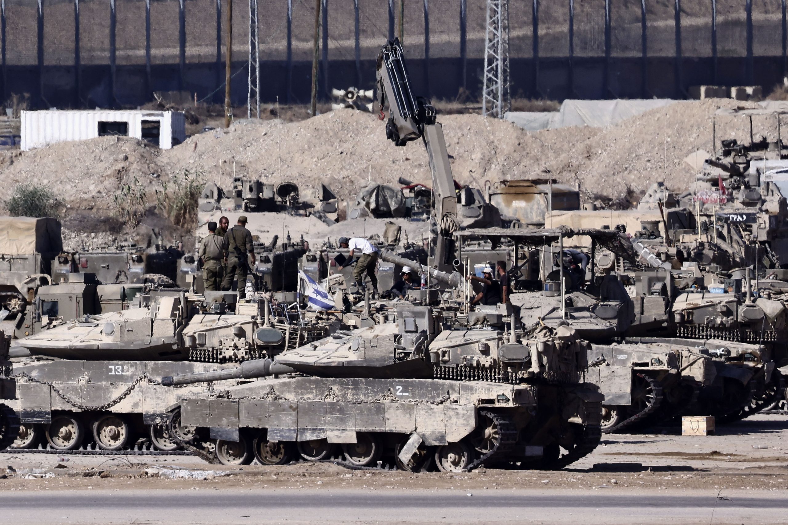 Imagen de la "Operación Terrestre" de Israel en Gaza