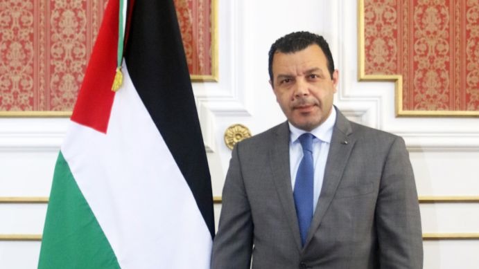 Encargado de Negocios de la Embajada del Estado Palestina, Riyad Alhalabi, dialogó con la redacción