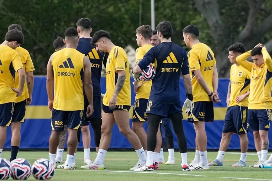 Boca en movimiento constante.