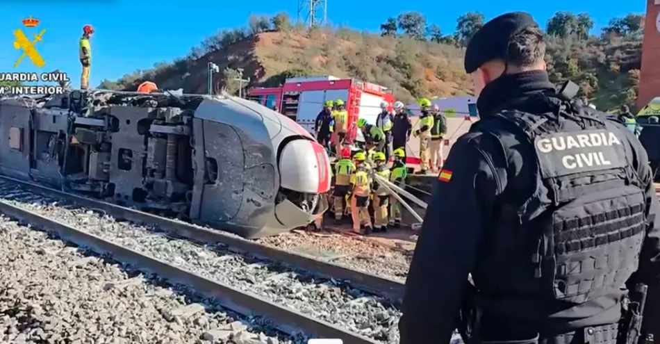 Nuevo accidente ferroviario en España