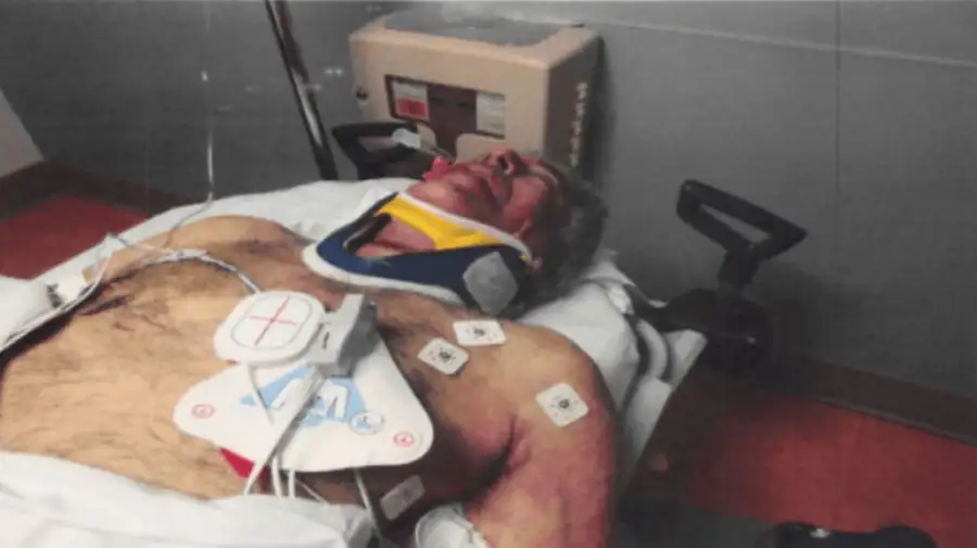 Las primeras fotografías de Jeffrey Epstein muerto